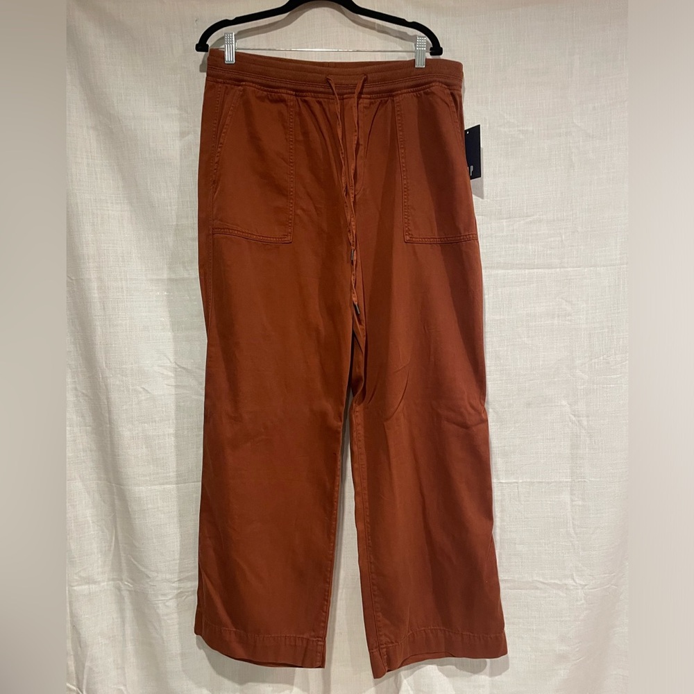 NWT GAP‎ wide leg burnt orange pants.